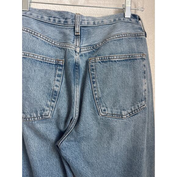 AGOLDE Kelly High Rise Relaxed Straight in Harmonic - Picture 7 of 8